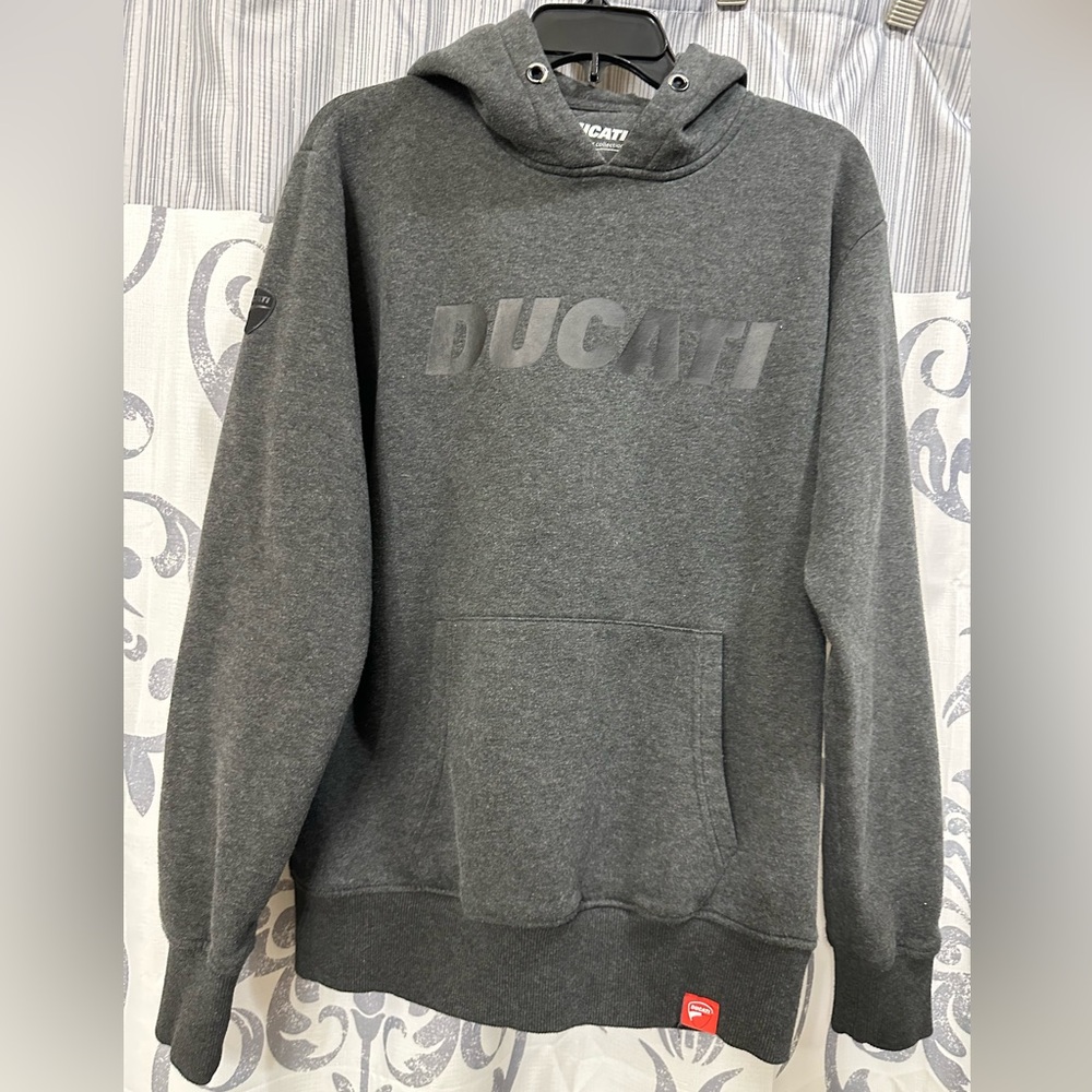 Ducati Performance Men's Hooded Pullover Anthraci… - image 2